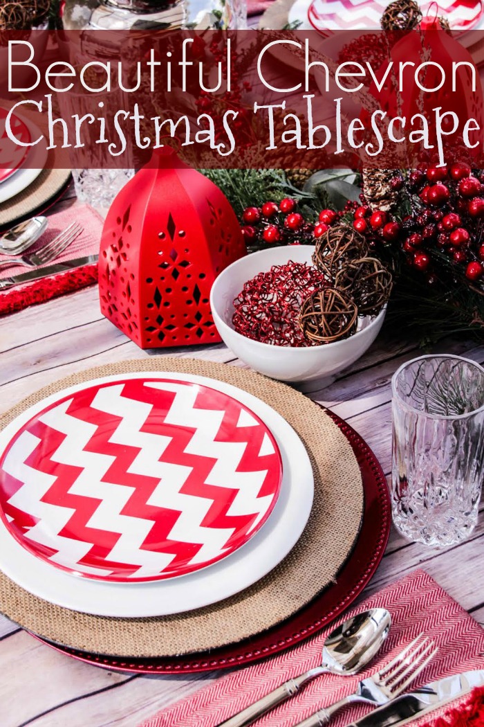 Chevron Tablescape